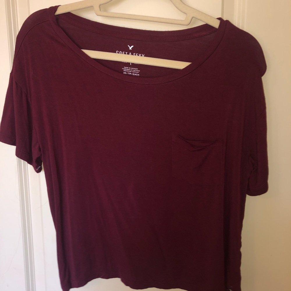 american eagle basic T